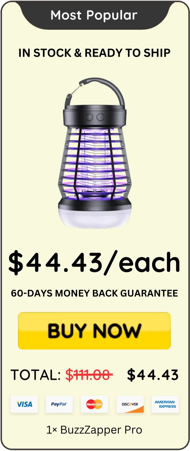 BuzzZapper Pro offer price 